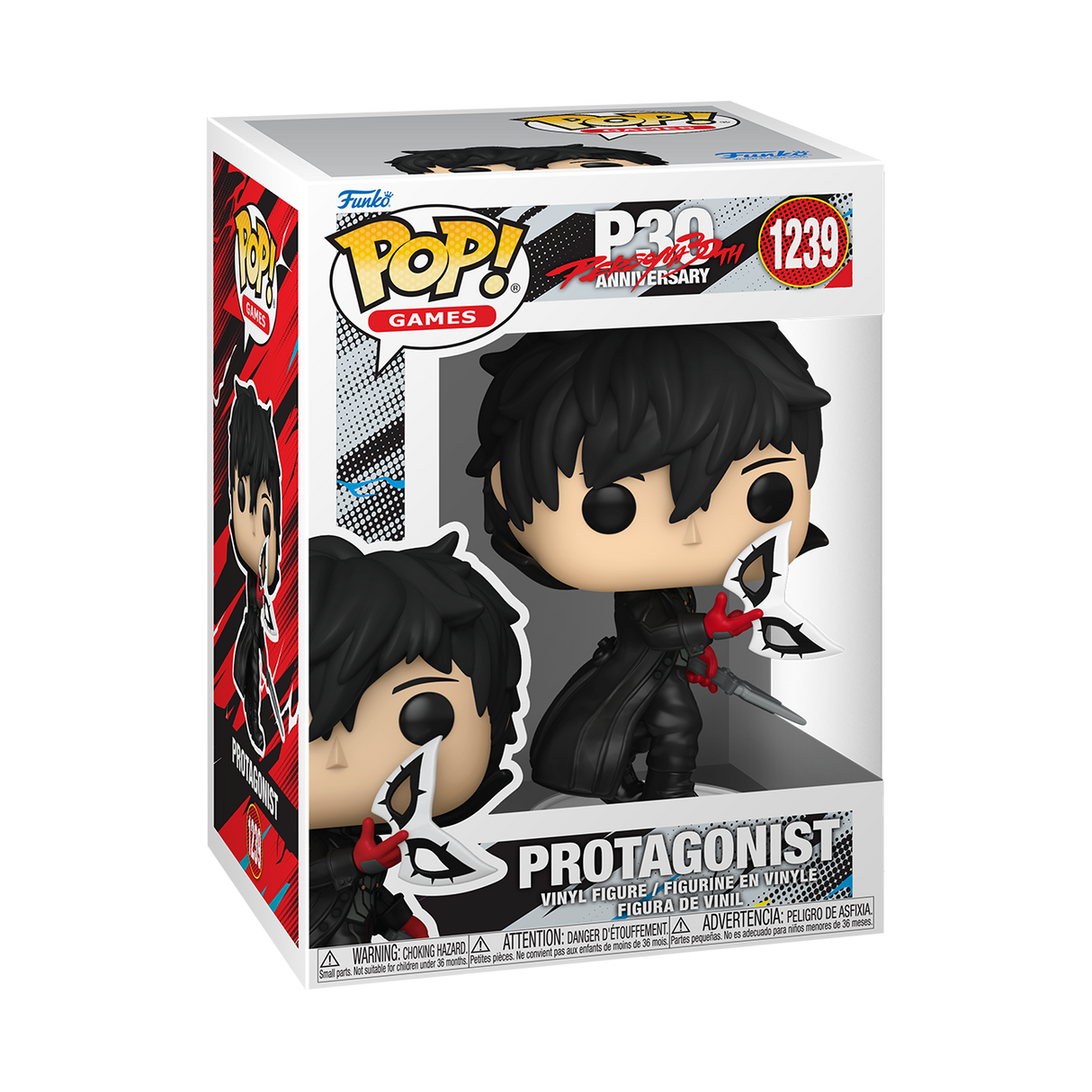 Funko Pop! Games: Persona 30th Anniversary: Protagonist (Persona 5)