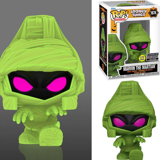 Funko Pop! Animation: Looney Tunes: Marvin The Martian (Glow) (Entertainment Earth Exclusive)