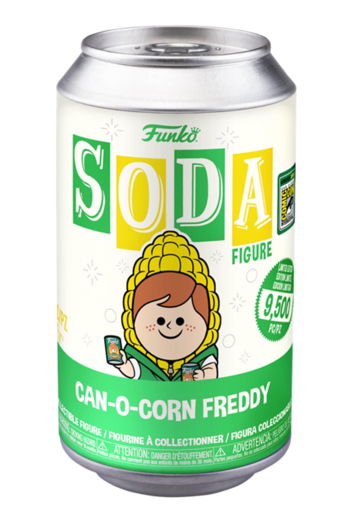 Funko Vinyl Soda CanoCorn Freddy (2024 SDCC Convention Sticker) (L