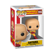 Funko Pop! Animation Saitama figure from One Punch Man, featuring iconic character in a stylized vinyl collectible style.