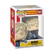 Funko Pop! Animation figure of Genos from One Punch Man, featuring detailed robot design and collectible stylized figure.