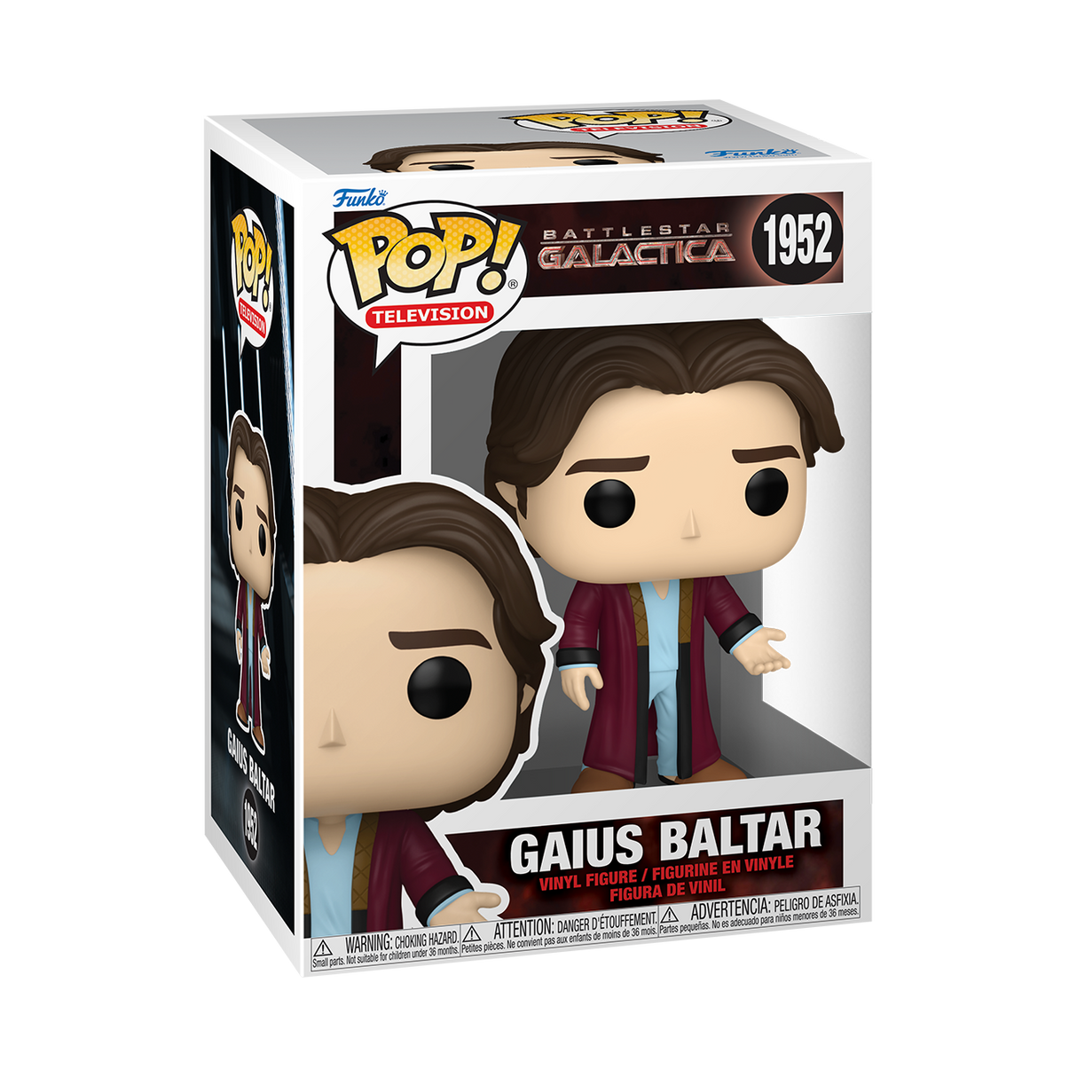 Funko Pop! Television: Battlestar Galactica: Gaius Baltar