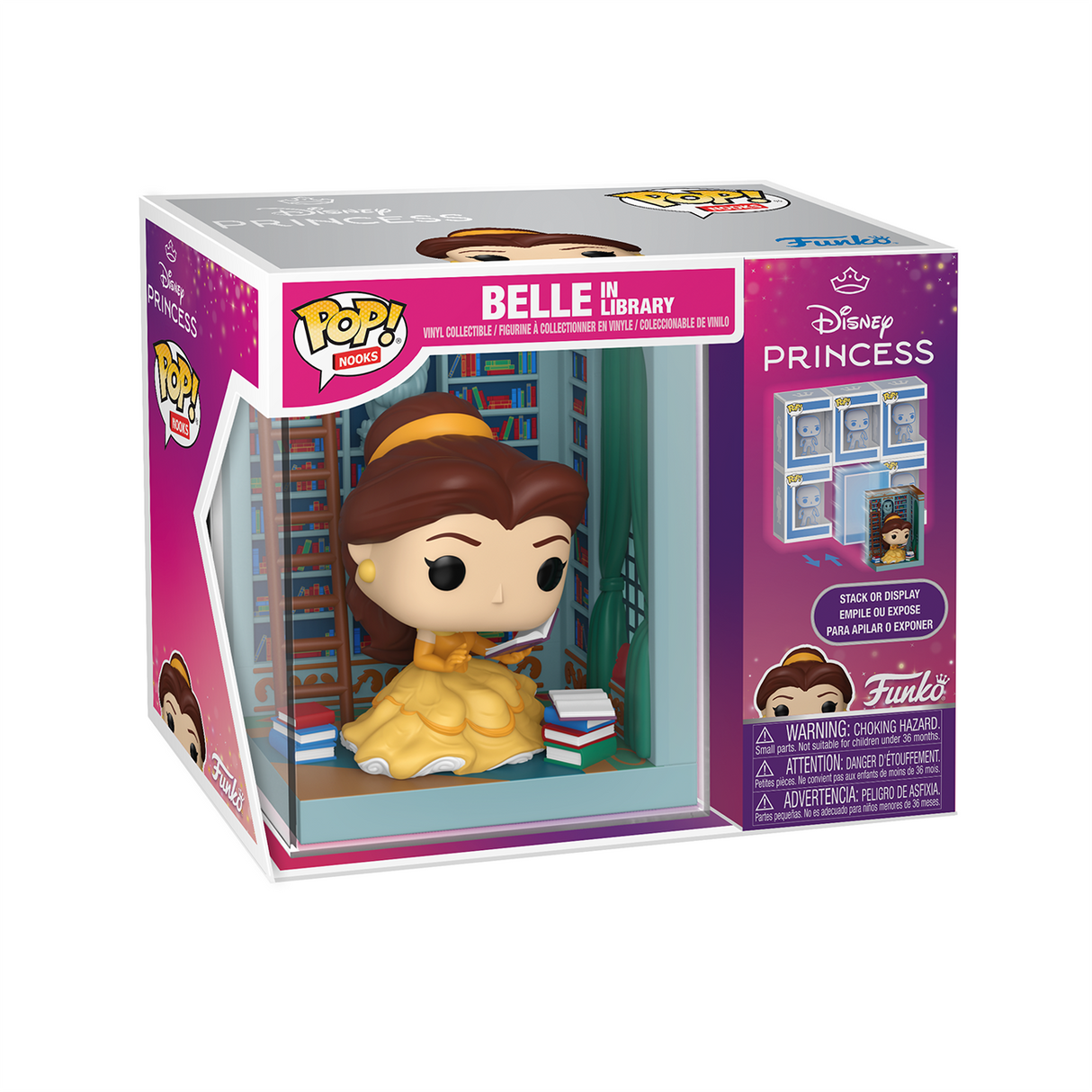 Funko Pop! Nooks: Disney's Beauty and the Beast: Belle in Library