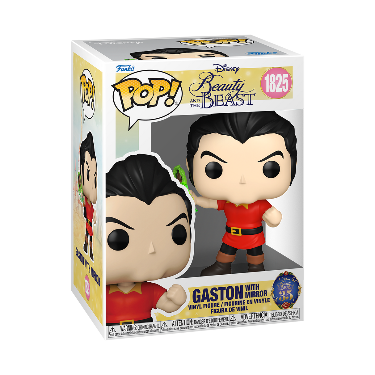 Funko Pop! Disney: Beauty and the Beast: Gaston w/Mirror