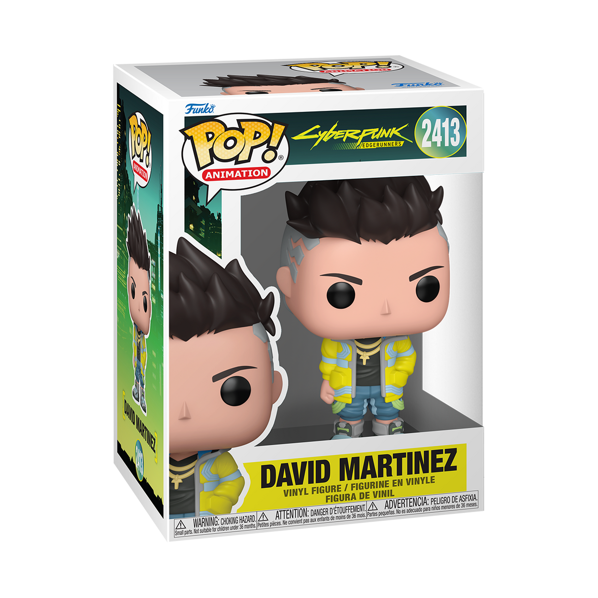 Funko Pop! Games: Cyberpunk Edgerunners: David Martinez