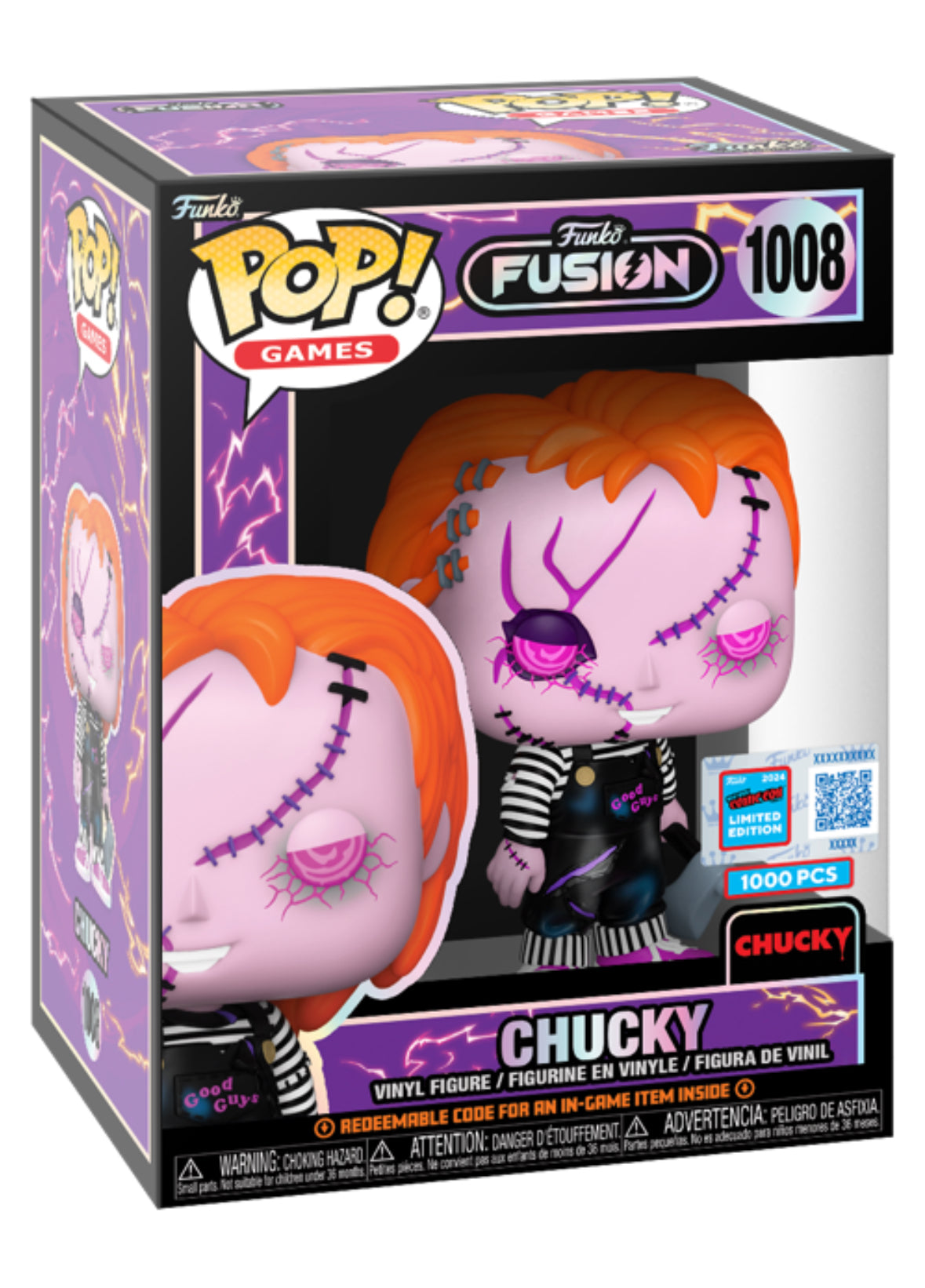 Funko Pop! Games: Funko Fusion: Chucky (Eddi-fied) LE 1,000 (2024 NYCC Convention Exclusive)