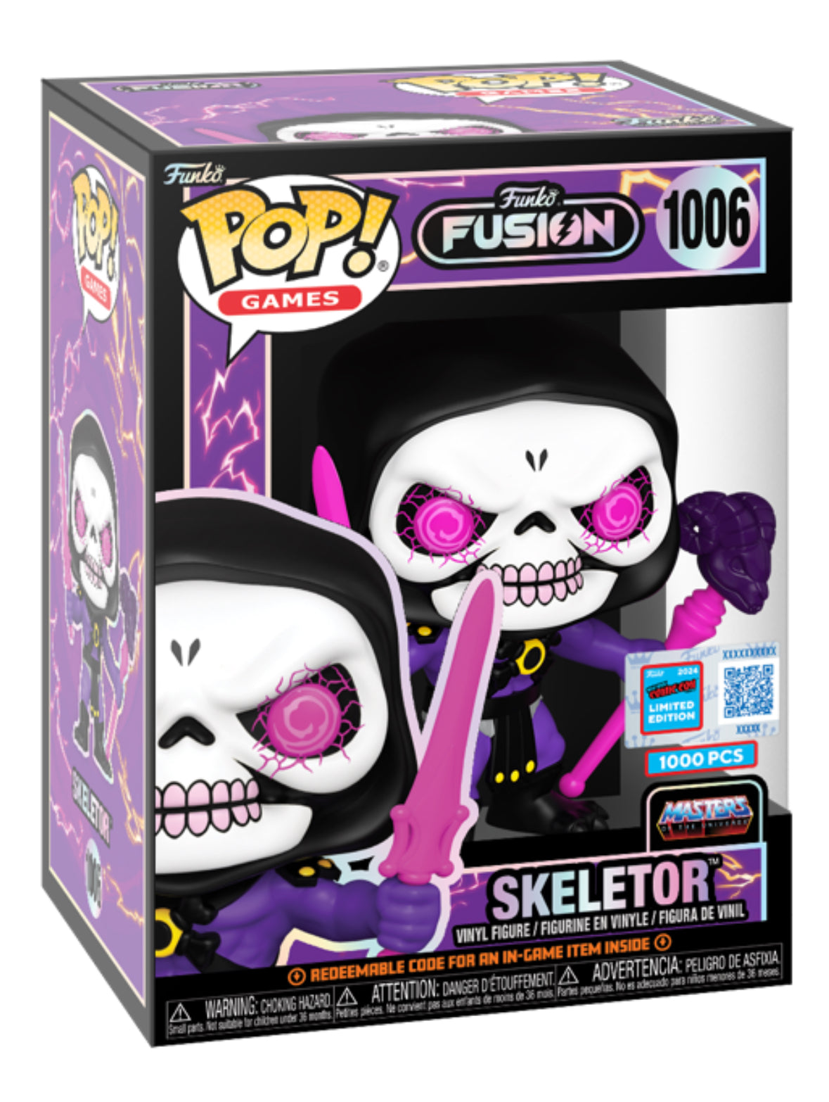 Funko Pop! Games: Funko Fusion: Skeletor (Eddi-fied) LE 1,000 (2024 NYCC Convention Exclusive)