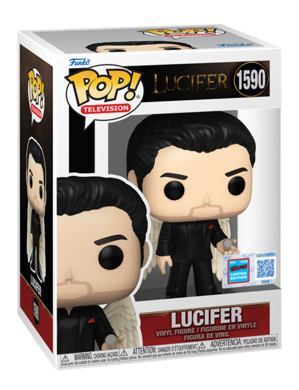 Funko Pop! Television Lucifer Lucifer w/Wings (2024 NYCC Convention