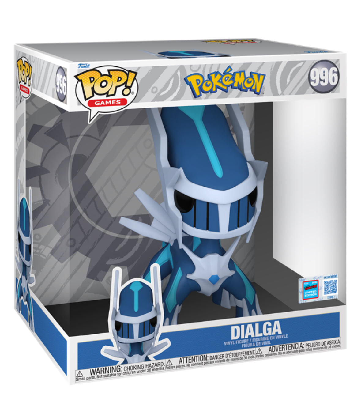 Funko Pop! Pokemon 10" Dialga (2024 NYCC Convention Exclusive) Shak