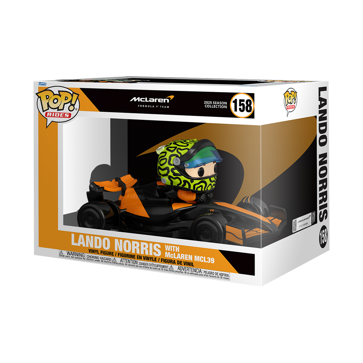 Funko Pop! Rides: McLaren: Lando Norris with McLaren MCL39