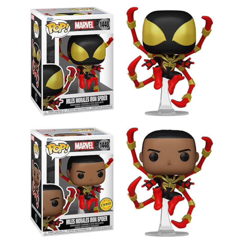 Funko Pop! Marvel: Spider-Man Comics: Miles Morales Iron Spider