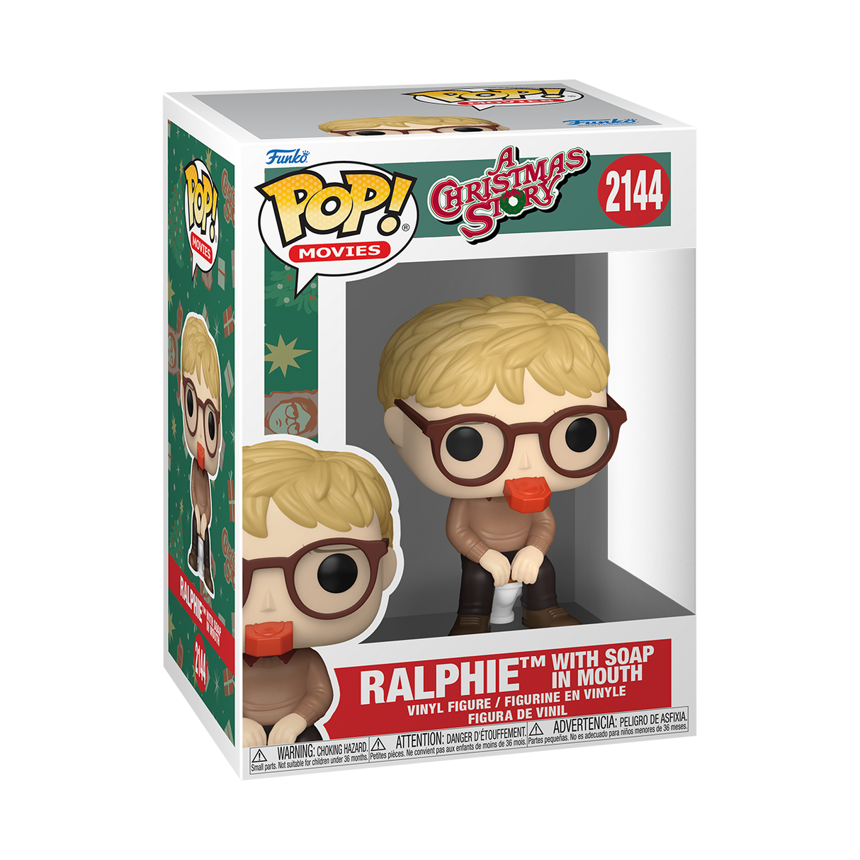 Funko Pop! Movies: A Christmas Story: Ralphie with Soap in Mouth