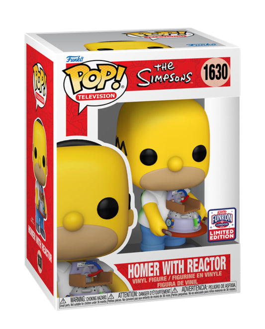 Funko Pop Television: The Simpsons: Homer With Reactor (2024 London FunkoCon Exclusive)