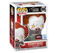Funko Pop! Pennywise from It Welcome to Derry, TargetCon 2026 exclusive, featuring the iconic clown with detailed costume and red balloon.