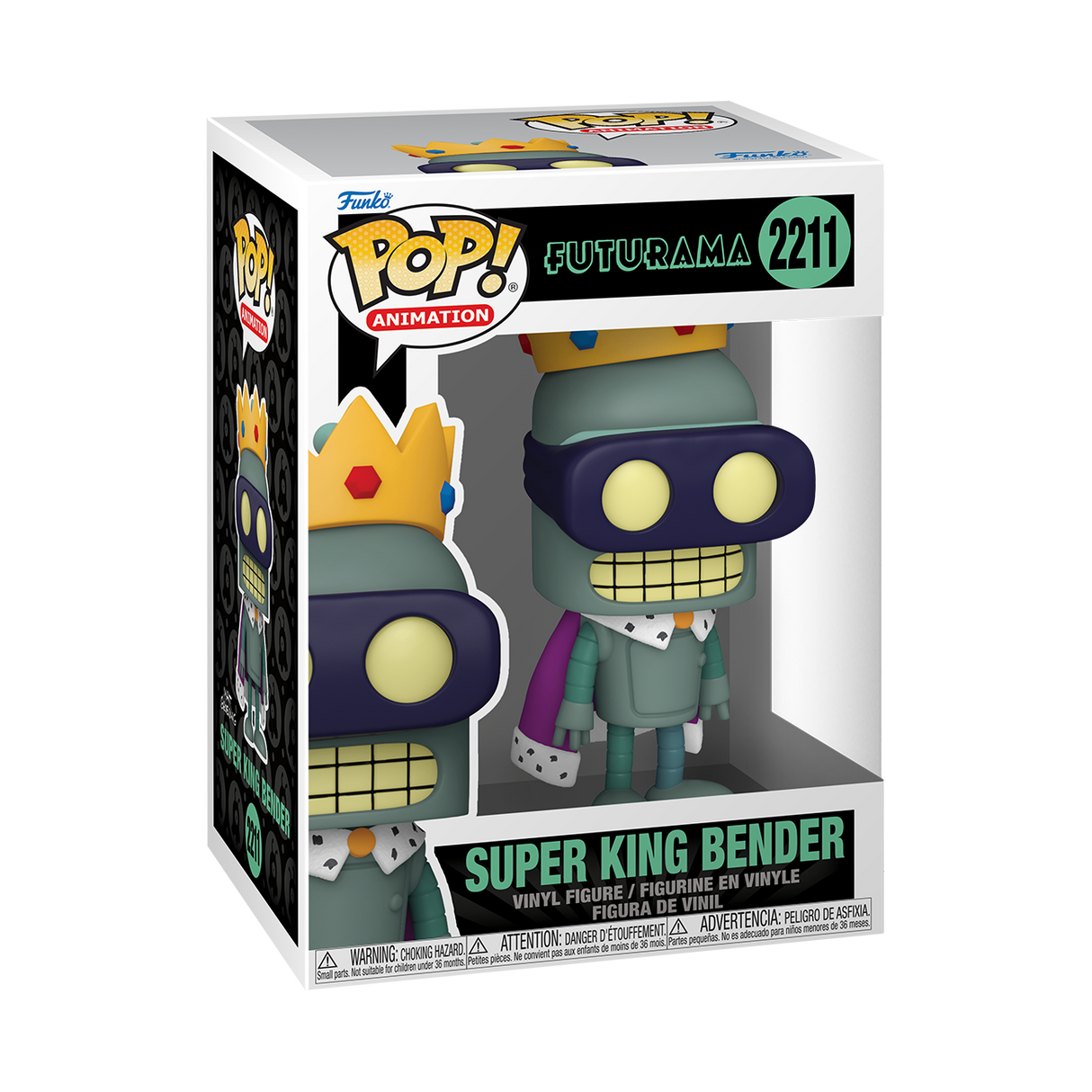 Funko Pop! Animation: Futurama: Super King Bender