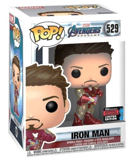 Funko Pop! Marvel: Avengers End Game: Iron Man (Gauntlet) (2019 Fall Convention Shared Exclusive)