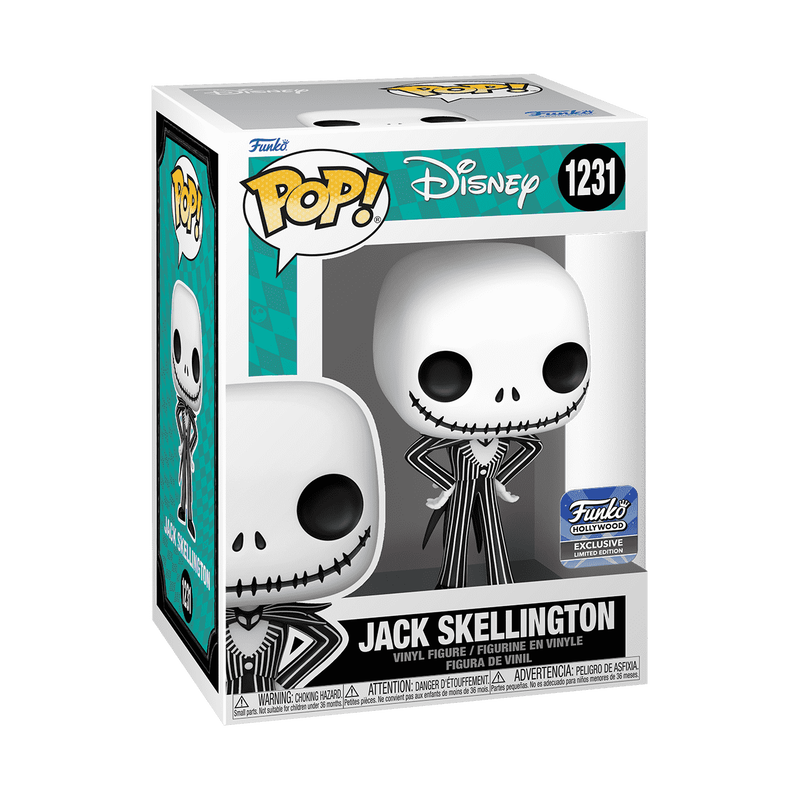 Disney: Nightmare Before Christmas: Jack Skellington (Esclusiva Funko Hollywood)