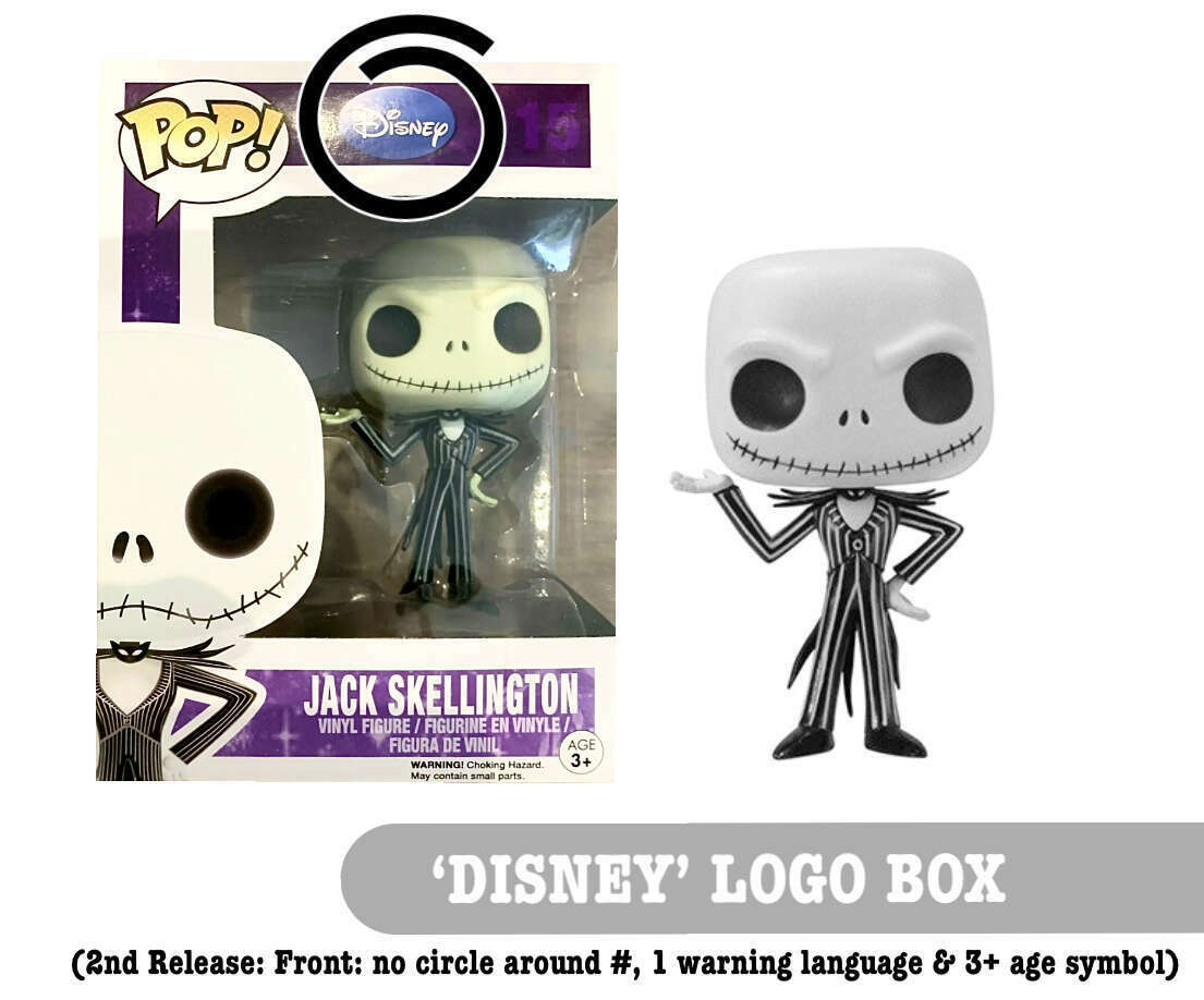 Funko Pop! Disney: The Nightmare Before Christmas: Jack Skellington (2nd Release)