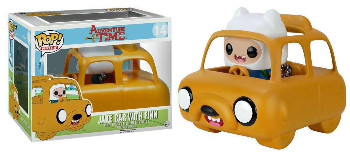 Funko Pop! Rides: Adventure Time: Jake Car with Finn