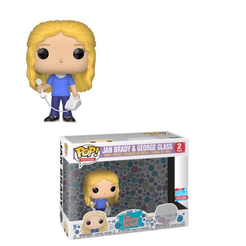 Funko Pop! Television: The Brady Bunch: Jan Brady & George Glass (2-Pack) (2018 Fall Convention Exclusive)