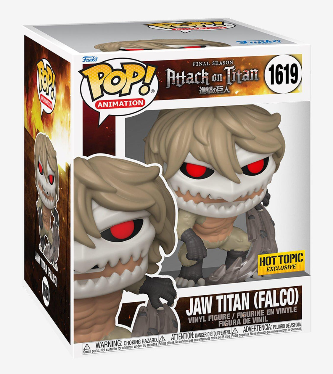 Funko Pop! Animation: Attack On Titan: Jaw Titan (Falco) (Hot Topic Exclusive)
