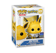 Funko Pop! Pokémon Jolteon Diamond Collection vinyl figure with glitter finish, displayed as a collectible art toy.