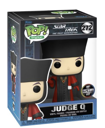 Funko Pop! Digital: Star Trek: Judge Q (LE 999) (Funko Grail Edition)