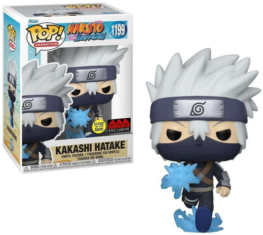 Animation: Naruto Shippuden: Young Kakashi Hatake with Chidori (Glow) (AAA Exclusive)