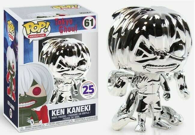 Funko Pop! Animation: Tokyo Ghoul: Ken Kaneki (Silver Chrome)