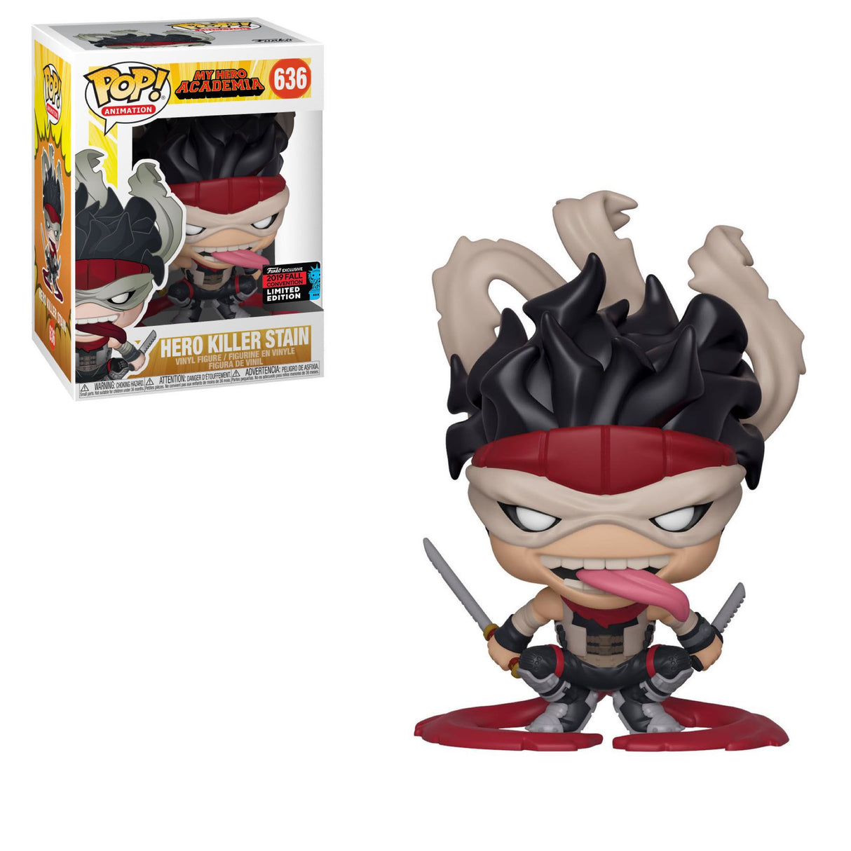 Funko Pop! Animation: My Hero Academia: Hero Killer Stain (2019 NYCC Shared Exclusive)