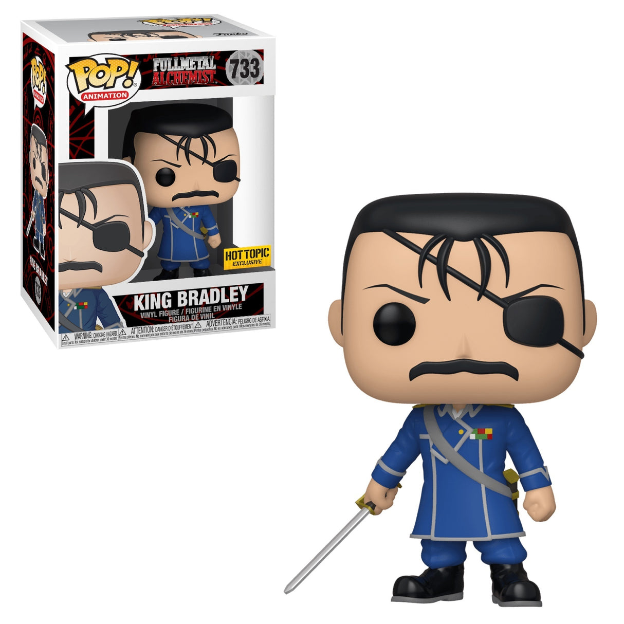 Funko Pop! Animation: Full Metal Alchemist: King Bradley (Hot Topic Exclusive)