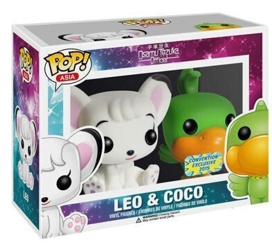 Funko Pop! Asia: Osamu Tezuka Official: Leo and Coco (2015 Convention Exclusive) (Box Imperfection)