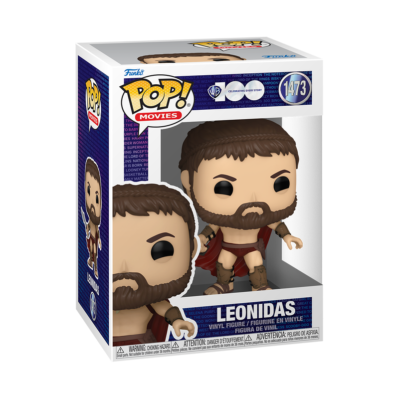 Funko Pop! Movies: Warner Brothers 100th Anniversary: Leonidas (Box Imperfections)