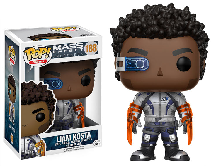 Funko Pop! Games: Mass Effect Andromeda: Liam Kosta