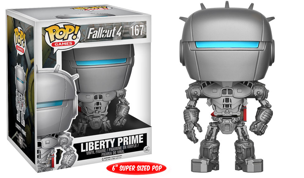 Funko Pop! Games: Fallout 4: Liberty Prime (Super 6")