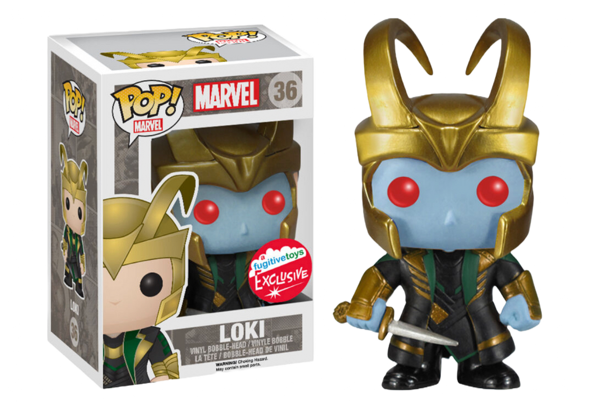 Funko Pop! Marvel: Loki (Frost Giant) (Fugitive Toys Exclusive) (Box Imperfection)
