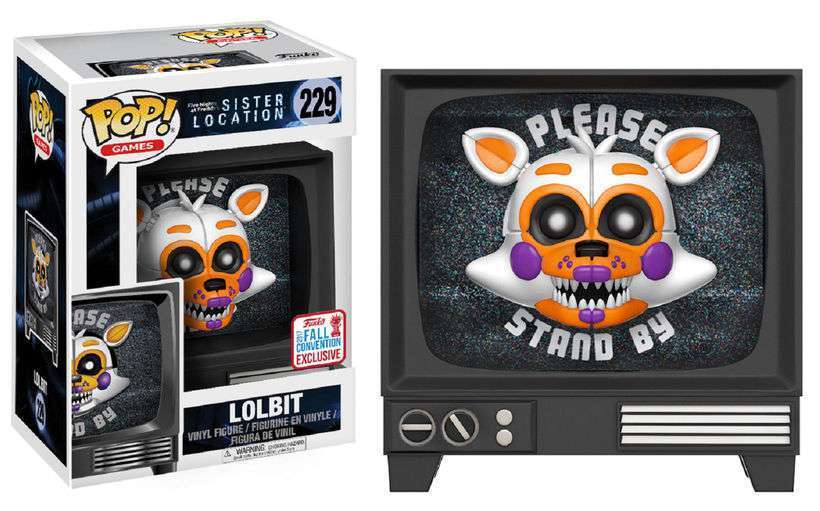 Funko Pop! Games: Five Nights at Freddy's Sister Location: Lolbit (2017 Fall Convention Exclusive)