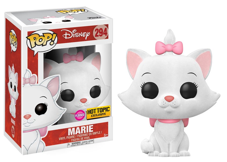 Funko Pop! Disney: The Aristocrats: Marie (Flocked) (Hot Topic Exclusive)