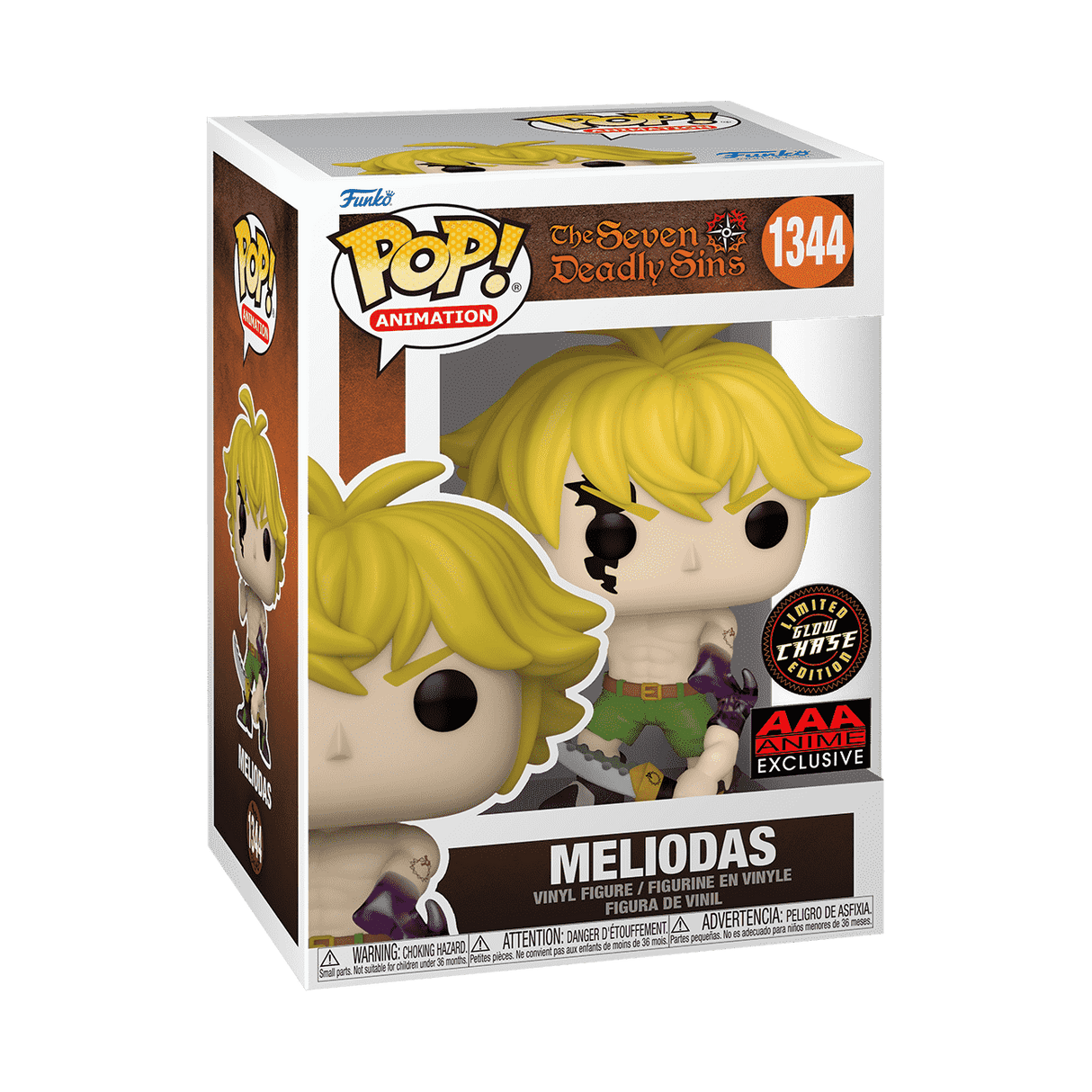Funko Pop! Animation: The Seven Deadly Sins: Meliodas (Chase) (PX Exclusive)