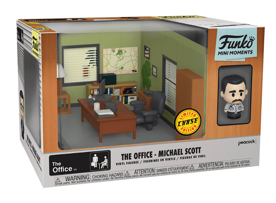 Funko Mini Moment: The Office: Michael Scott (Utica Raid) (Chase)
