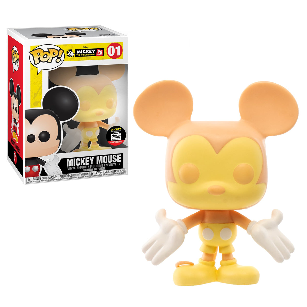 Funko Pop! Disney: Mickey Mouse (Peaches and Cream) (Funko Shop Exclusive)