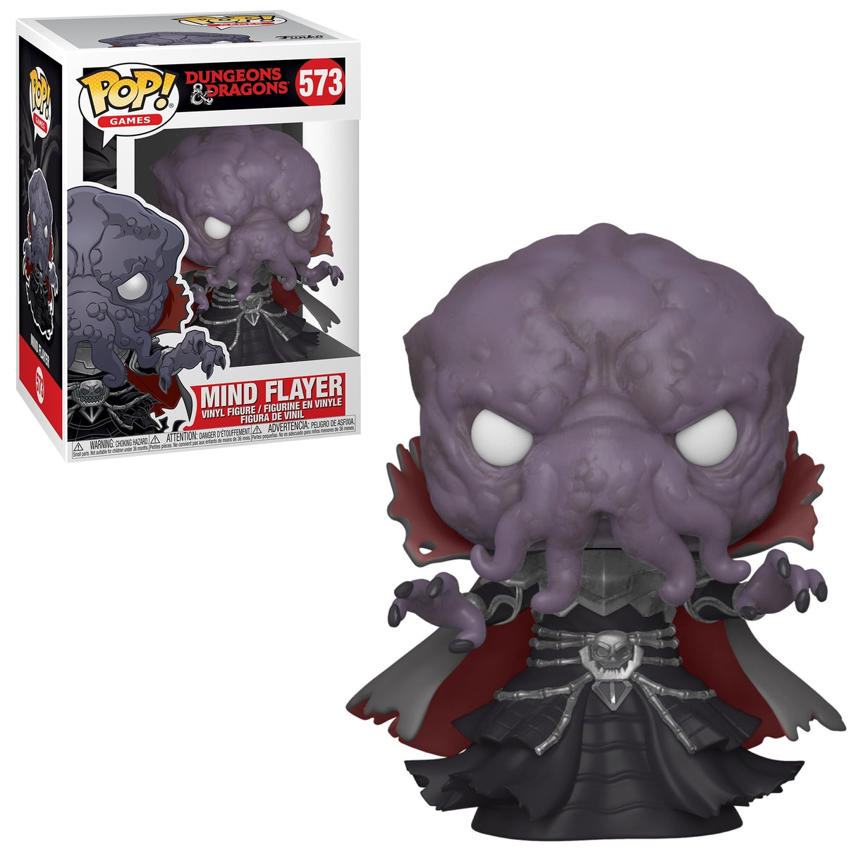 Funko Pop! Games: Dungeons and Dragons: Mind Flayer (Box Imperfection)