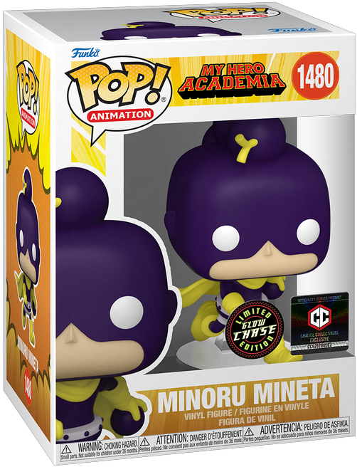 Funko Pop! Animation: My Hero Academia: Minoru Mineta (Chase) (Chalice Collectibles Exclusive) (Box Imperfection)