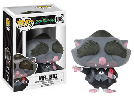 Funko Pop! Disney: Zootopia: Mr.Bigg