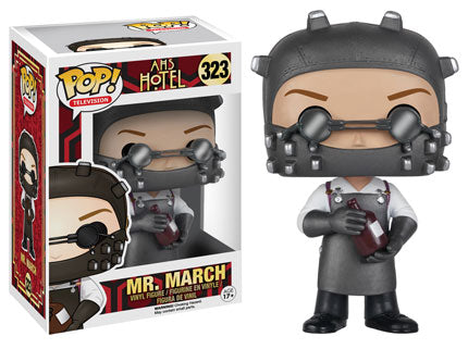 Funko Pop! American Horror Story Hotel Mr. March vinyl figure in collectible display box