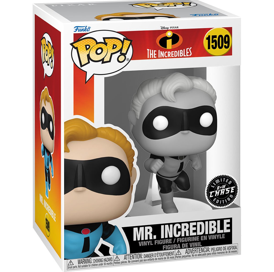 Funko Pop! Disney: The Incredibles: Mr.Incredible (Chase)