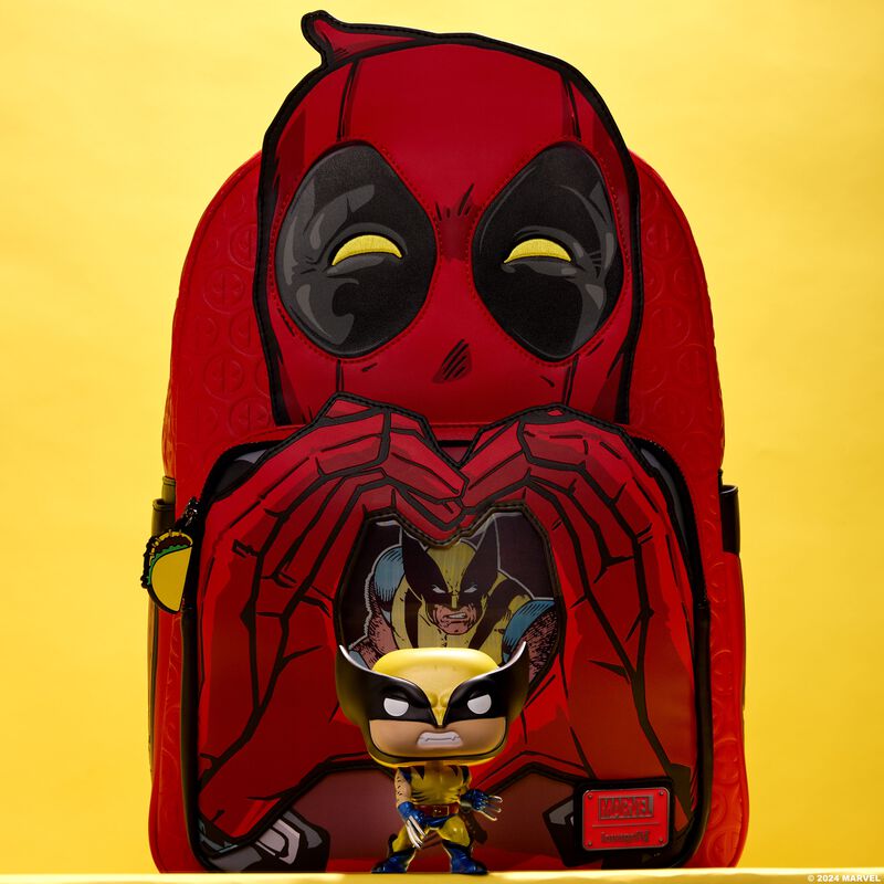 Funko Pop & Bag: Marvel: DeadPool & Wolverine: Wolverine (Metallic) (2024 NYCC Shared Exclusive L.E 1,000)