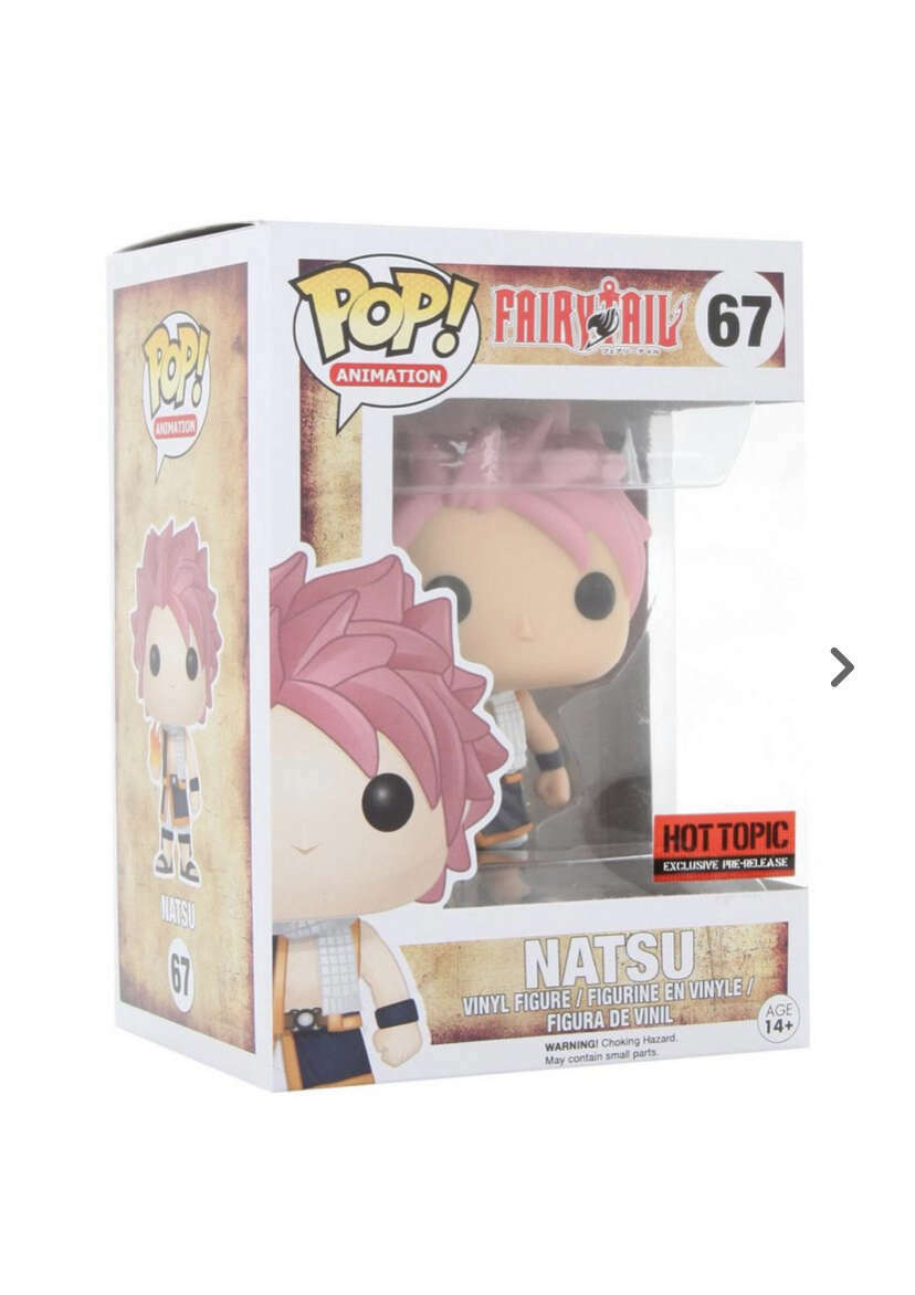 Animation: Fairy Tail: Natsu (Hot Topic Pre-Release) (Box Imperfection)