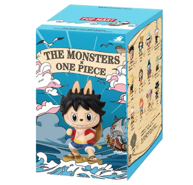 Pop Mart: The Monsters x One Piece: Sealed Blind Box