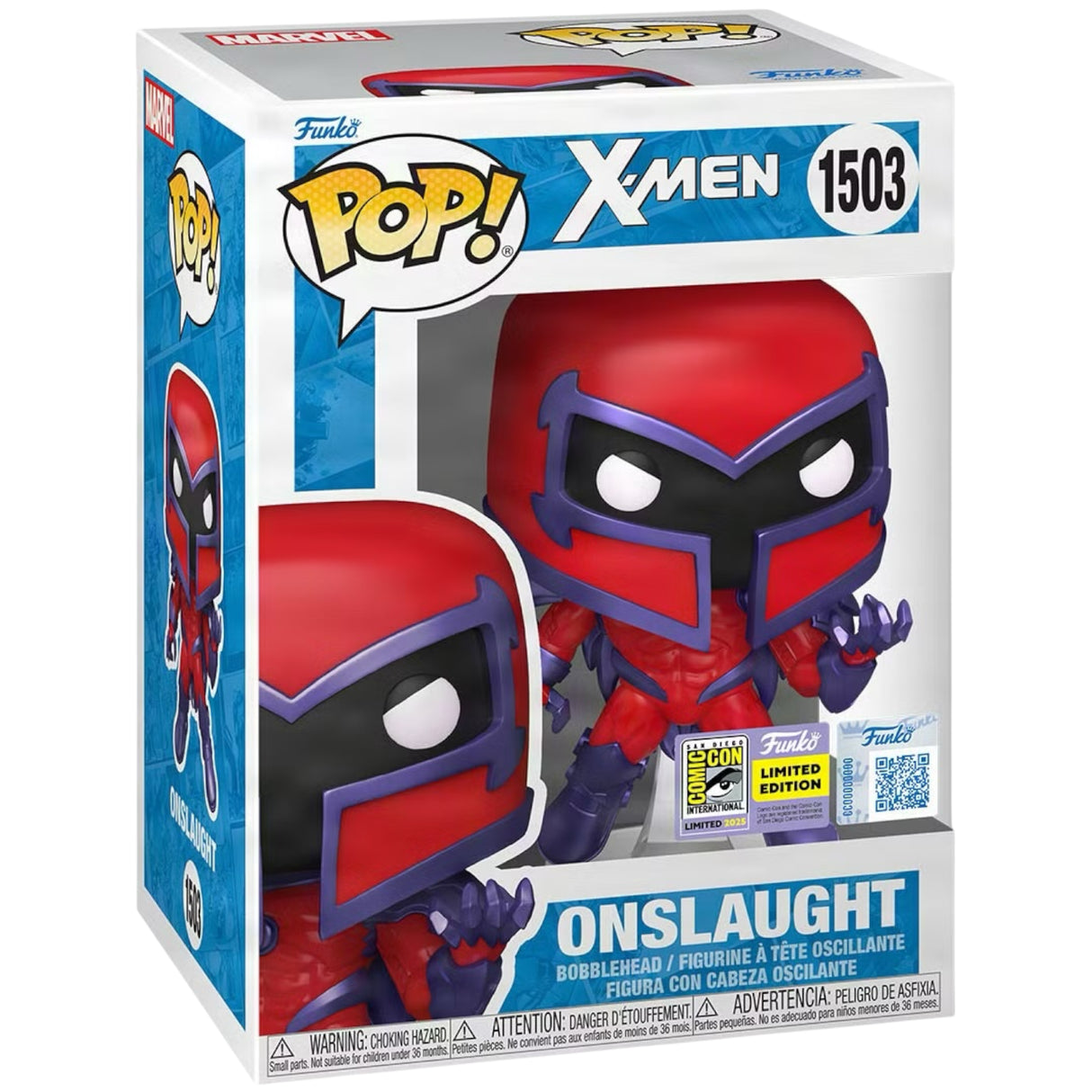Funko Pop! Marvel: X-Men: Onslaught (2025 SDCC Convention Exclusive) (Box Imperfection)